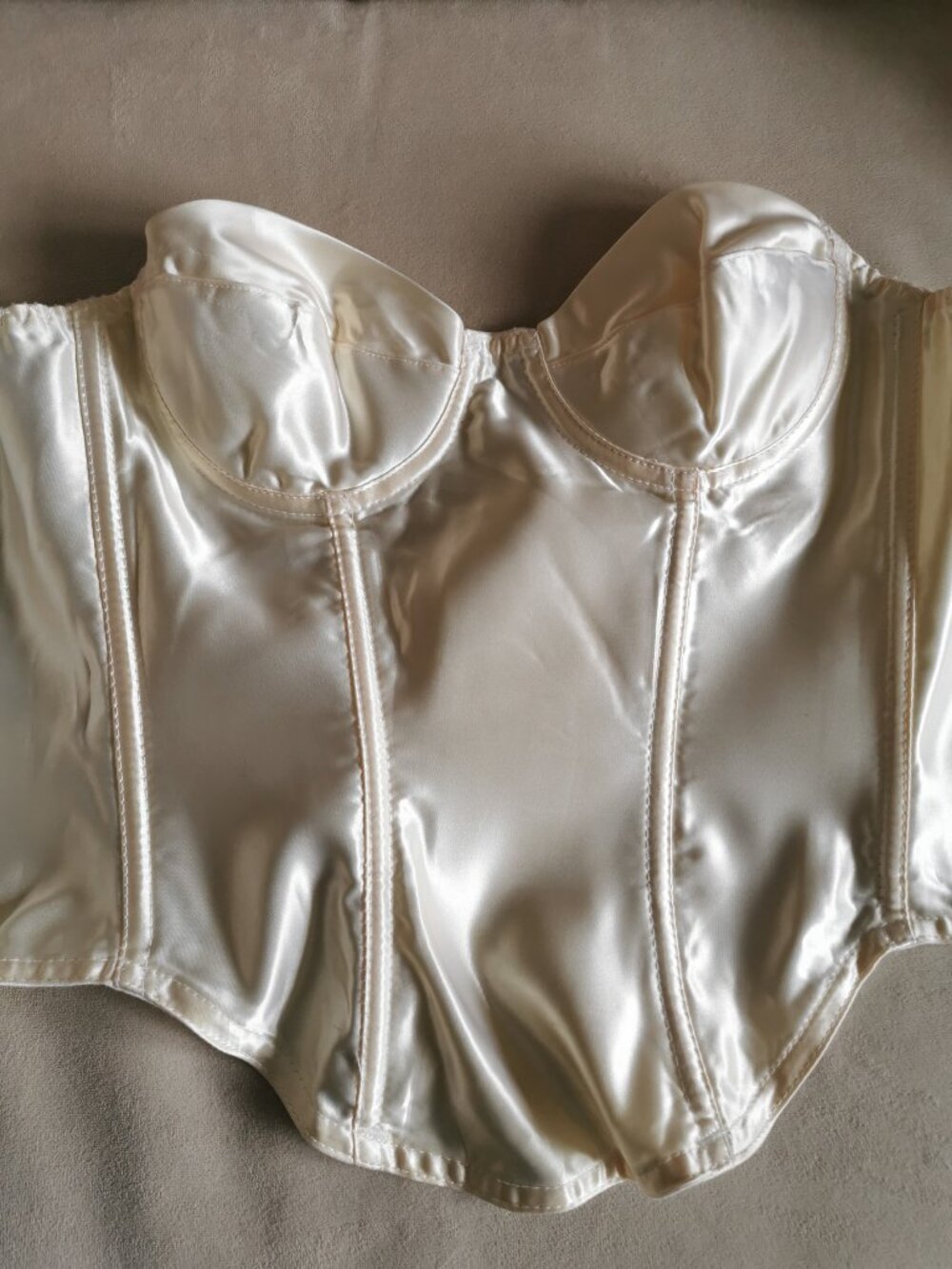 1990's Vintage Bustier, Corset Top, Shape wear,